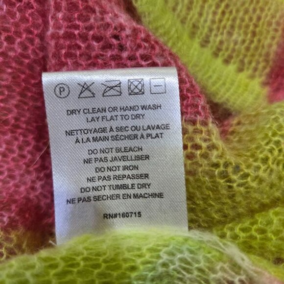 NWT Retrofete Fontelina Dress Lime Anthurium Swim Coverup Size L - Picture 9 of 13